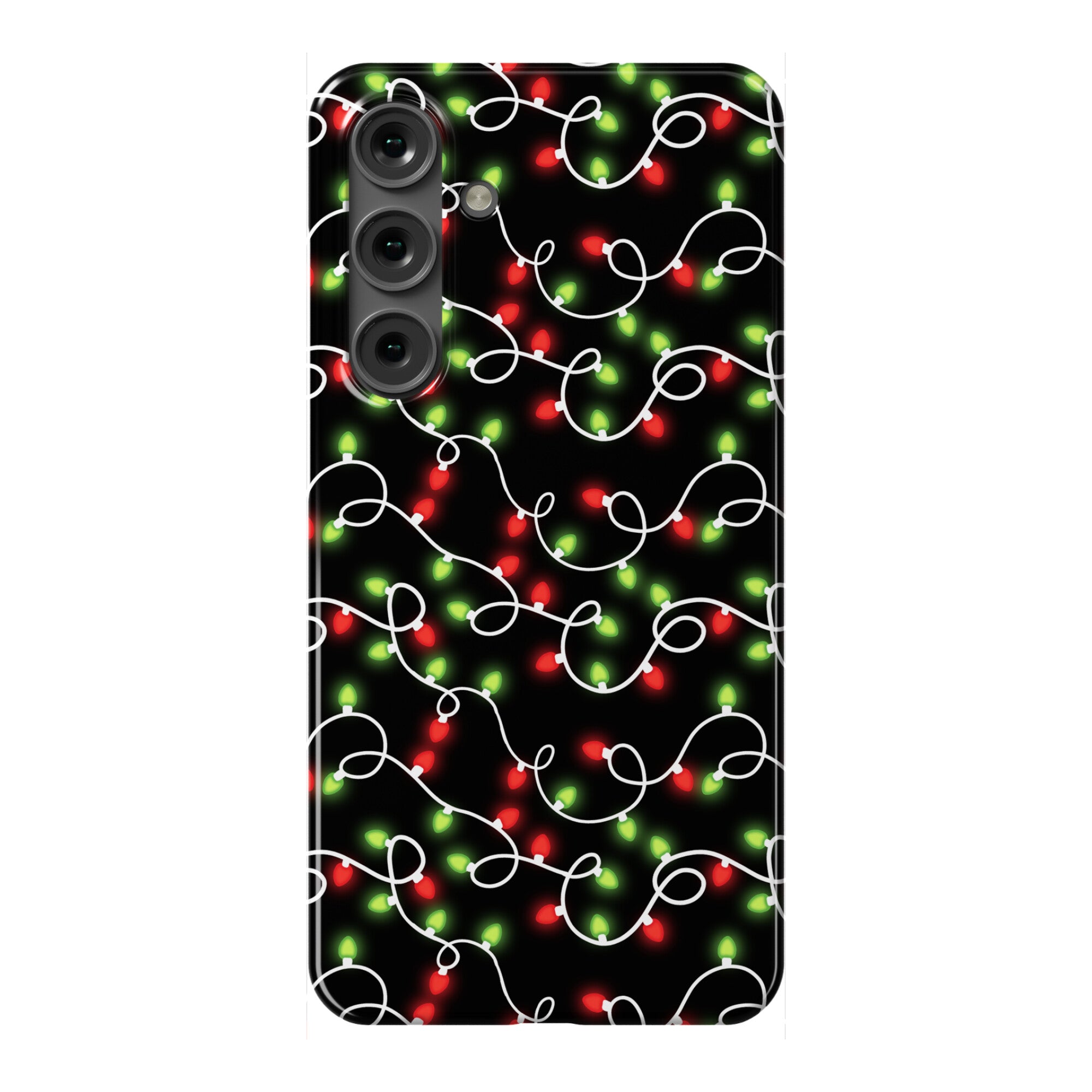 Christmas Lights Pattern Phone Case